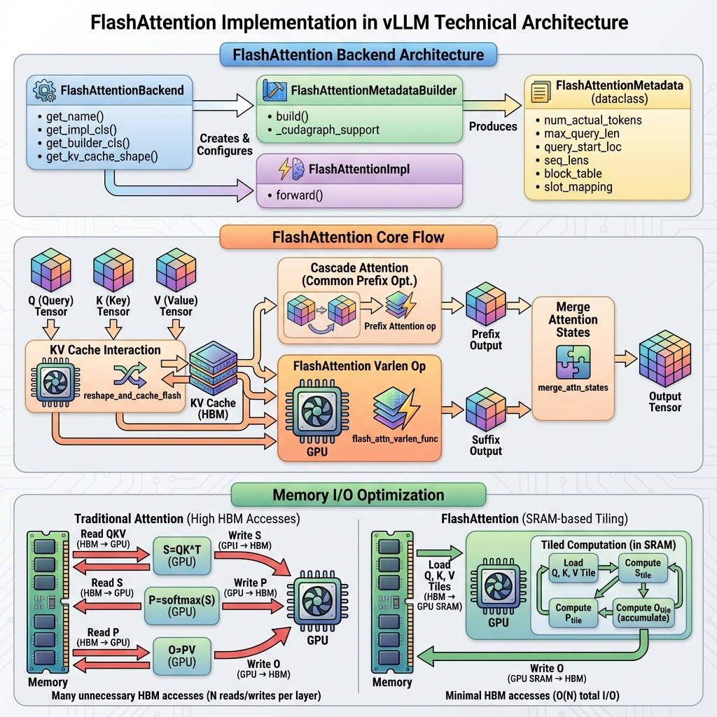 FlashAttention 架构