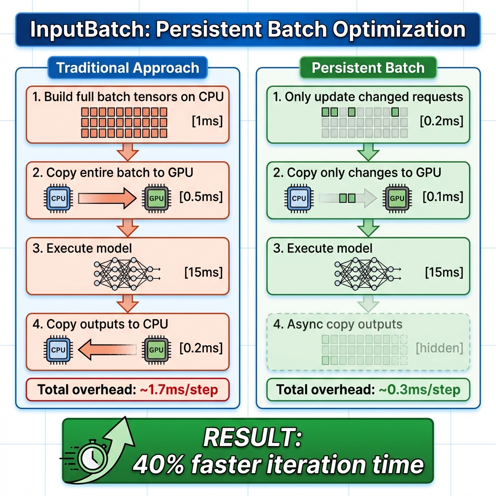InputBatch Optimization