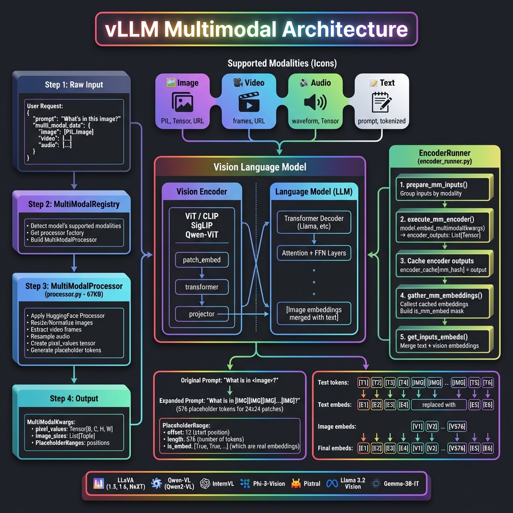 vLLM 多模态架构